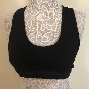 Black Sports Bra